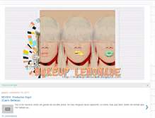 Tablet Screenshot of makeup-lemonade.blogspot.com