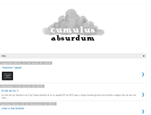 Tablet Screenshot of cumulusabsurdum.blogspot.com