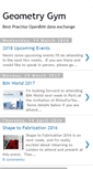 Mobile Screenshot of geometrygym.blogspot.com
