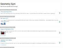 Tablet Screenshot of geometrygym.blogspot.com
