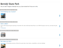 Tablet Screenshot of bemidjiskatepark.blogspot.com