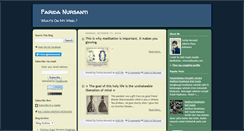 Desktop Screenshot of farida-nursanti.blogspot.com