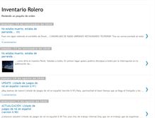 Tablet Screenshot of inventariorolero.blogspot.com