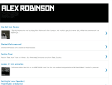 Tablet Screenshot of alexrobinson85.blogspot.com