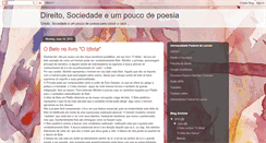 Desktop Screenshot of direito-e-sociedade.blogspot.com