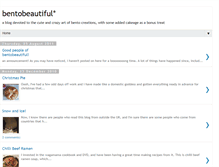 Tablet Screenshot of bentobeautiful.blogspot.com