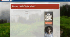 Desktop Screenshot of kramerlinkietaylorwatch.blogspot.com