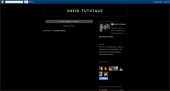 Desktop Screenshot of davidtutusaus.blogspot.com