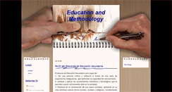 Desktop Screenshot of educationandmethodology.blogspot.com