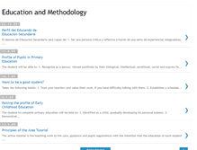 Tablet Screenshot of educationandmethodology.blogspot.com