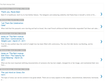 Tablet Screenshot of parkavenuediet.blogspot.com