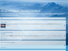 Tablet Screenshot of mangrooveband.blogspot.com