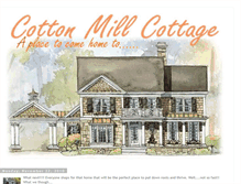 Tablet Screenshot of cottonmillcottage.blogspot.com