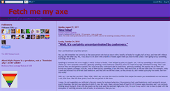 Desktop Screenshot of fetchmemyaxe.blogspot.com