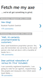 Mobile Screenshot of fetchmemyaxe.blogspot.com