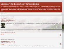 Tablet Screenshot of alicia-escuela130-barrosblancos.blogspot.com