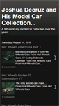 Mobile Screenshot of joshuadecruzmodelcarcollection.blogspot.com