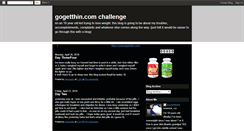 Desktop Screenshot of gogetthinchallenge-alex.blogspot.com