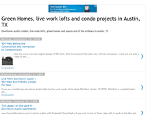 Tablet Screenshot of downtown-austin-green-homes-lofts.blogspot.com