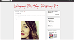 Desktop Screenshot of keeponhealthy.blogspot.com