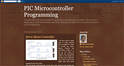 Desktop Screenshot of microcontroller123.blogspot.com