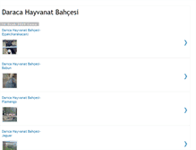 Tablet Screenshot of daricahayvanat-bahcesi.blogspot.com