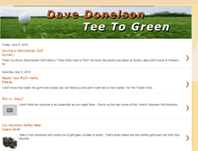 Tablet Screenshot of davedonelsonteetogreen.blogspot.com