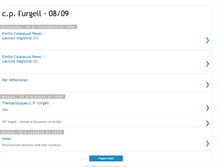 Tablet Screenshot of cplurgell0809.blogspot.com