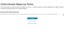 Tablet Screenshot of centro-kumon.blogspot.com