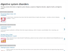 Tablet Screenshot of digestivesystem-disorders.blogspot.com