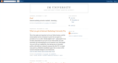 Desktop Screenshot of im-university.blogspot.com