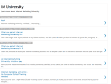 Tablet Screenshot of im-university.blogspot.com