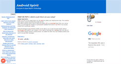 Desktop Screenshot of androidspirit.blogspot.com