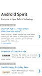 Mobile Screenshot of androidspirit.blogspot.com