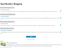Tablet Screenshot of bayitbuddy.blogspot.com
