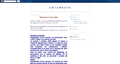 Desktop Screenshot of airlorraine.blogspot.com