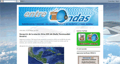 Desktop Screenshot of entre-ondas.blogspot.com