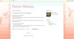 Desktop Screenshot of hacker-baturaja.blogspot.com