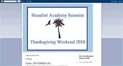 Desktop Screenshot of beaufortacademyreunion.blogspot.com