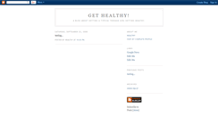 Desktop Screenshot of healthy.blogspot.com