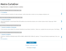 Tablet Screenshot of mostracurtagrav.blogspot.com