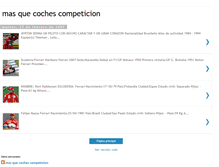 Tablet Screenshot of masquecochescompeticion.blogspot.com