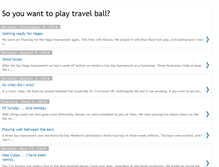 Tablet Screenshot of anthonytravelball.blogspot.com