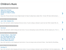 Tablet Screenshot of childrensmusicalbums.blogspot.com
