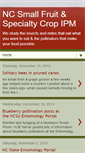 Mobile Screenshot of ncsmallfruitsipm.blogspot.com
