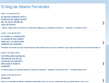 Tablet Screenshot of albertofernandezr.blogspot.com