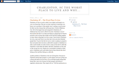 Desktop Screenshot of charlestonsucksbad.blogspot.com