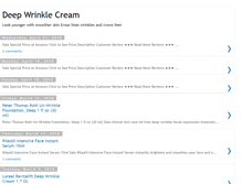 Tablet Screenshot of deepwrinklecreams.blogspot.com