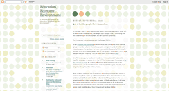 Desktop Screenshot of eduecoenv.blogspot.com