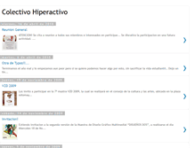 Tablet Screenshot of colectivo-hiperactivo.blogspot.com